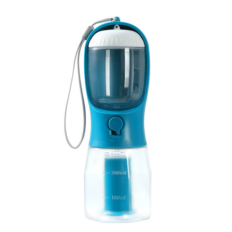 3-in-1 Dog Travel Cup – Water, Food & Waste Bag Dispenser - Elibark Dog Supplies