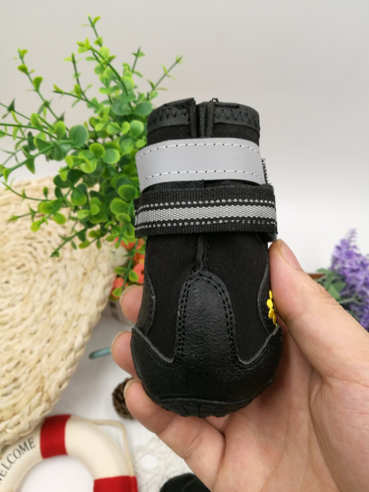 Waterproof Non-Slip Dog Boots with Adjustable Strap - Elibark Dog Supplies