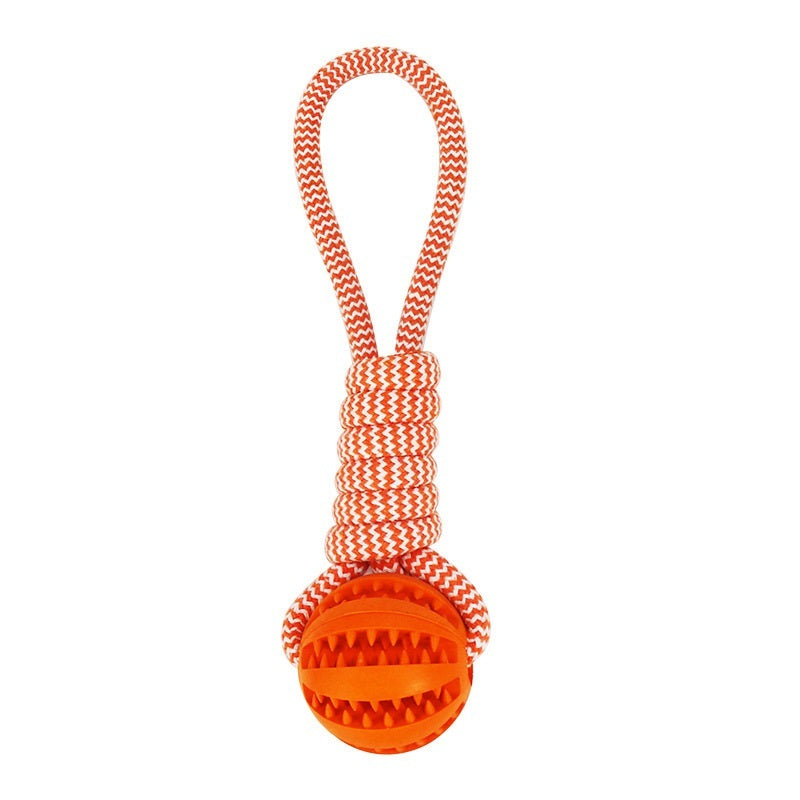 Durable Tug & Treat Toy for Chewing, Fetch, and Fun - Elibark Dog Supplies