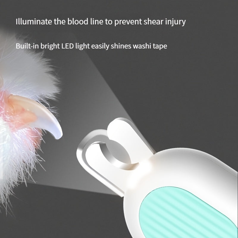 LED Pet Nail Clippers for Safe, Easy Trimming - Elibark Dog Supplies