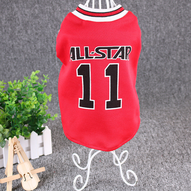 World Cup Dog Vest – Lightweight Summer Pet Jersey - Elibark Dog Supplies