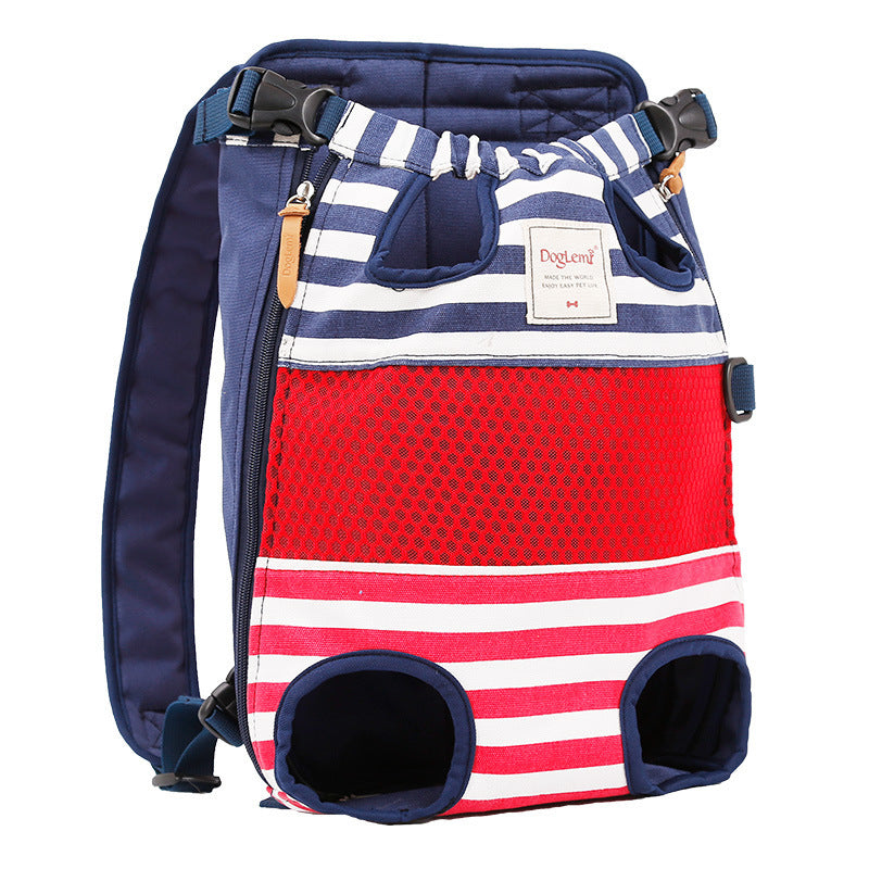 Breathable Dog Backpack Carrier – For Pets Up to 12kg - Elibark Dog Supplies