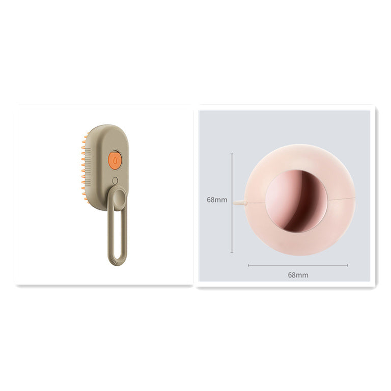 3-in-1 Steam Pet Brush – Groom, De-Shed & Massage - Elibark Dog Supplies