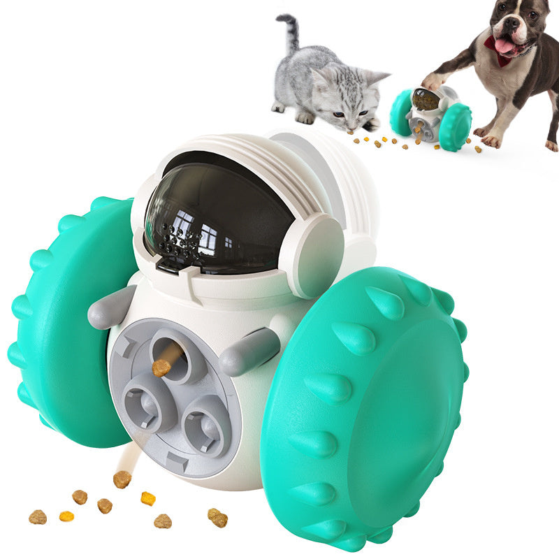 Interactive Dog Puzzle Feeder – No-Power Tumbler Toy - Elibark Dog Supplies