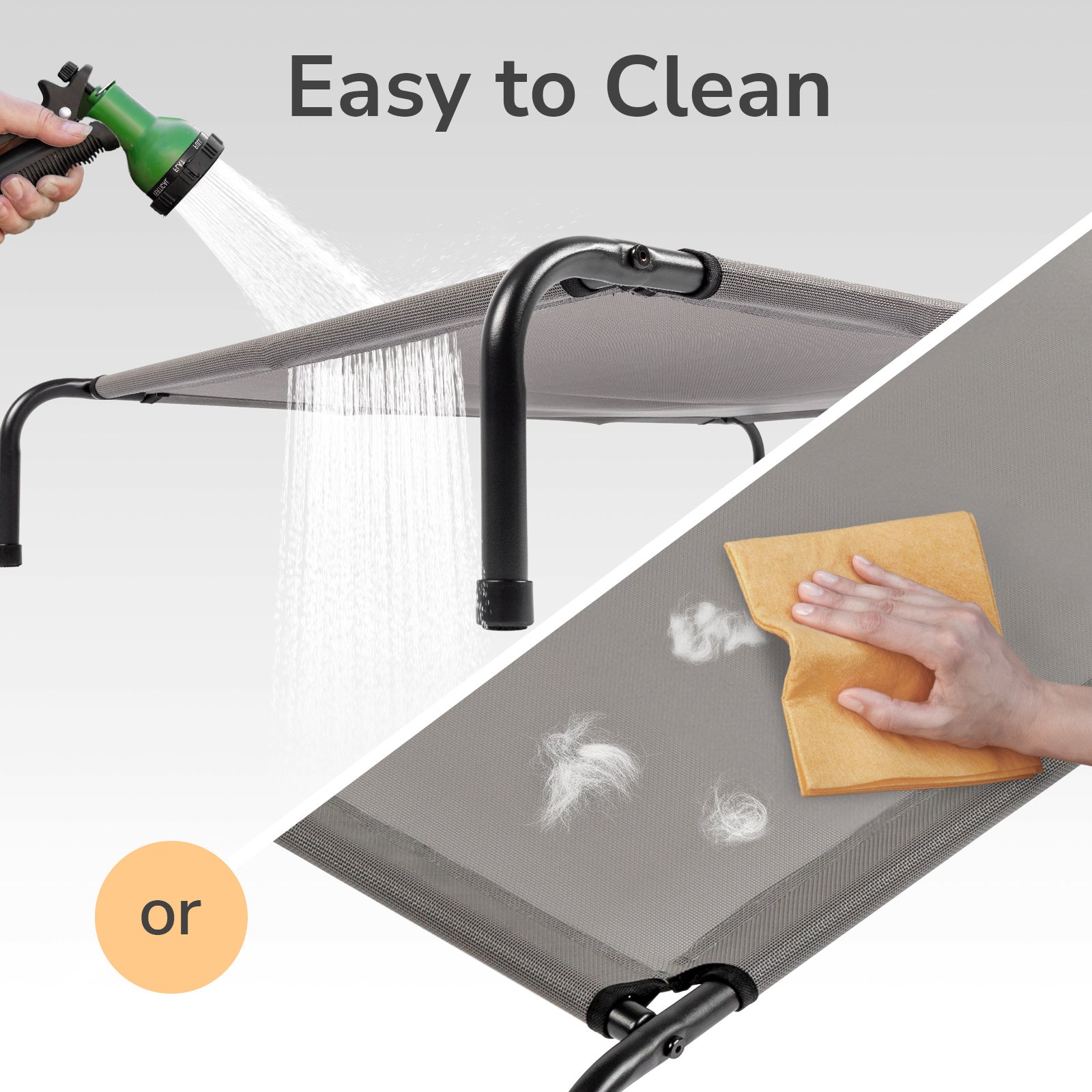 Elevated Dog Bed – Cool, Comfy & Easy to Clean - Elibark Dog Supplies