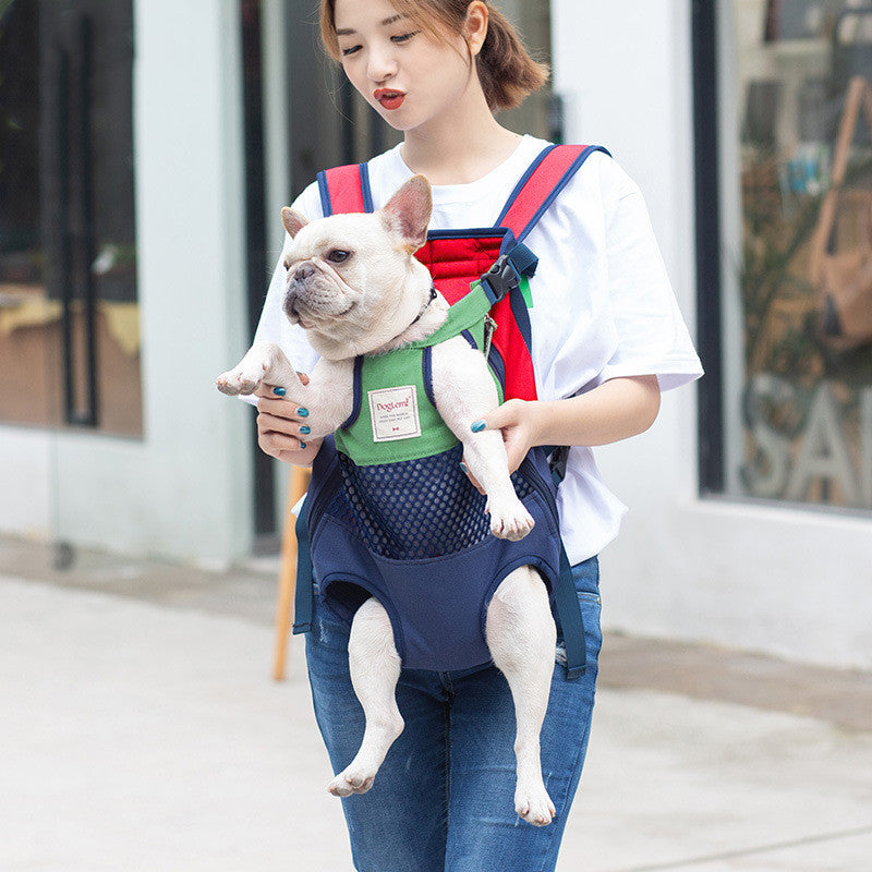 Breathable Dog Backpack Carrier – For Pets Up to 12kg - Elibark Dog Supplies
