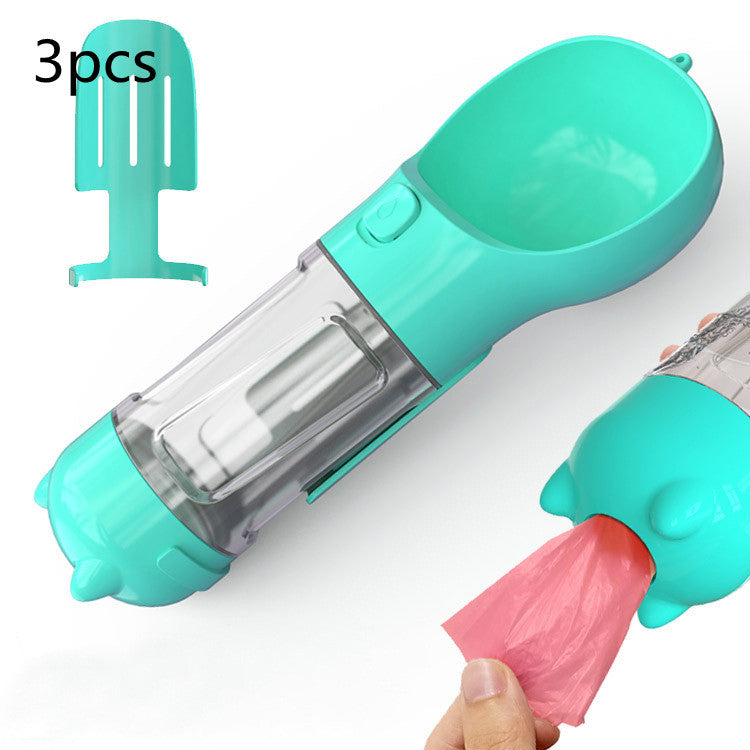 3 In 1 Dog Water Bottle - Elibark Dog Supplies