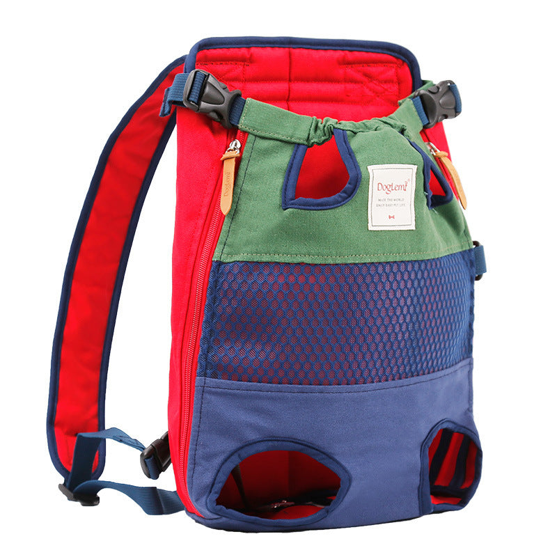 Breathable Dog Backpack Carrier – For Pets Up to 12kg - Elibark Dog Supplies