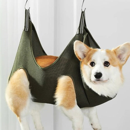 Soft Grooming Hammock for Small & Medium Dogs - Elibark Dog Supplies