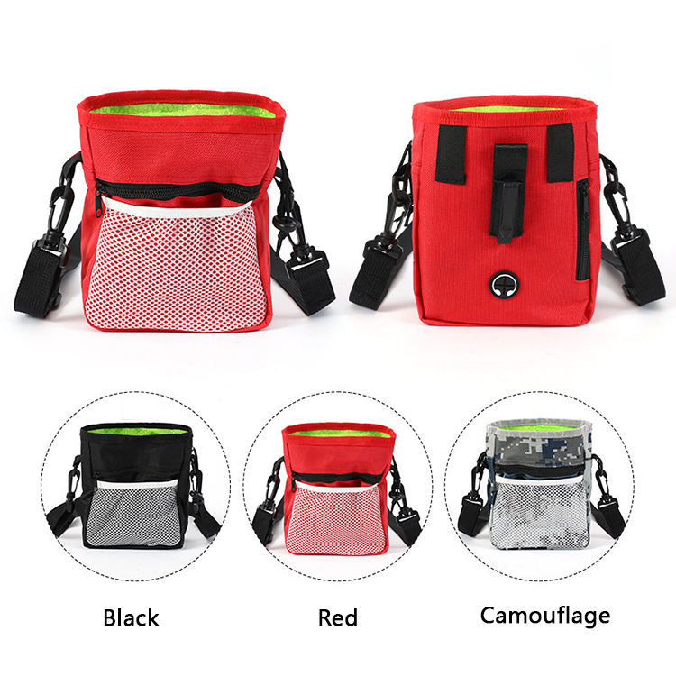 Hands-Free Dog Treat Pouch with Poop Bag Dispenser - Elibark Dog Supplies