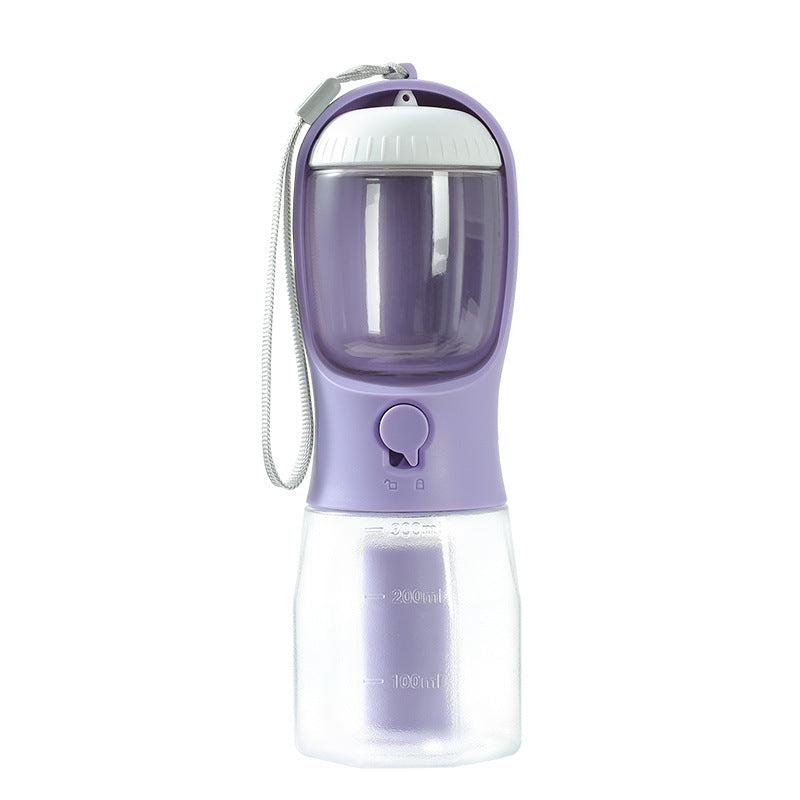 3-in-1 Dog Travel Cup – Water, Food & Waste Bag Dispenser - Elibark Dog Supplies