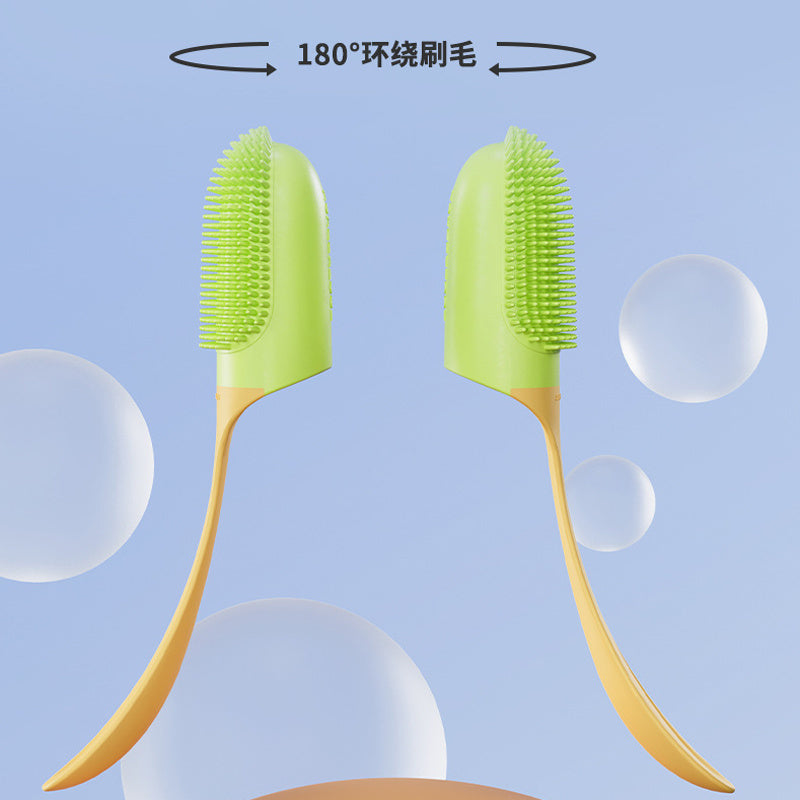 Soft Finger Toothbrush for Dogs – Reusable & Gentle Cleaning - Elibark Dog Supplies
