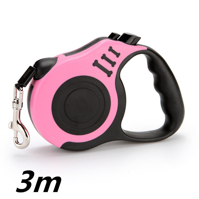 Retractable Pet Leash – One-Touch Control for Easy Walks - Elibark Dog Supplies