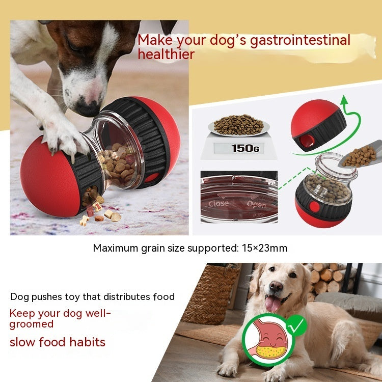 Food Dispensing Dog Toy – Slow Feeder & Puzzle Tumbler - Elibark Dog Supplies