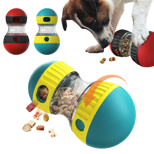 Food Dispensing Dog Toy – Slow Feeder & Puzzle Tumbler - Elibark Dog Supplies