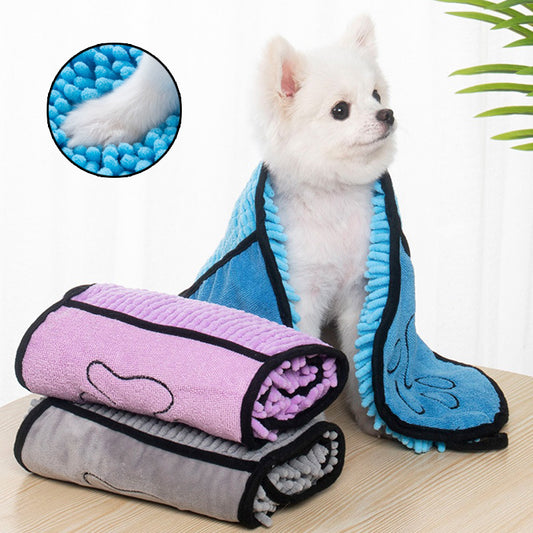 Highly Absorbent Dog Towel - Elibark Dog Supplies