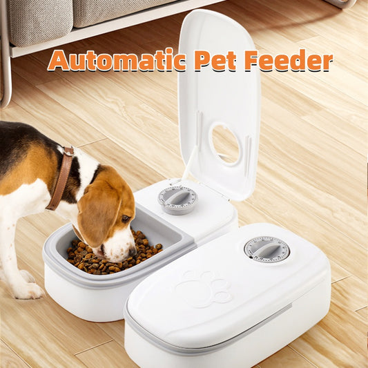 Gravity-Automated Dog Food Feeder - Elibark Dog Supplies