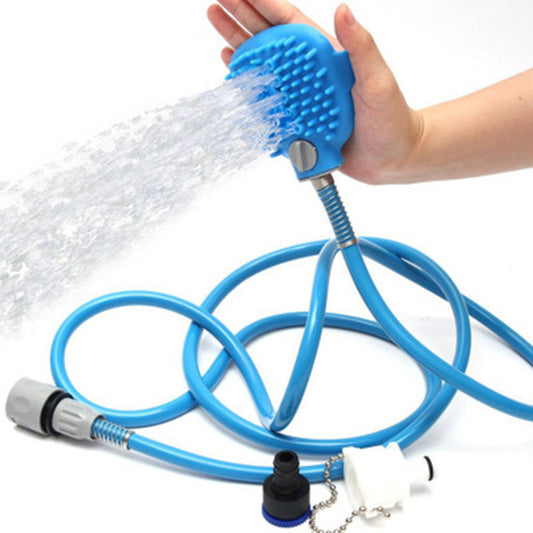 Comfort Massage Shower Brush for Easy Pet Bathing - Elibark Dog Supplies