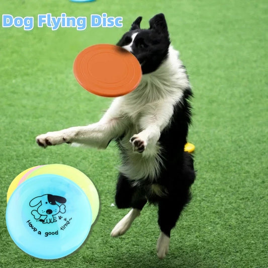 Interactive Flying Disc Toy for Pets – Gentle, Durable, and Fun - Elibark Dog Supplies