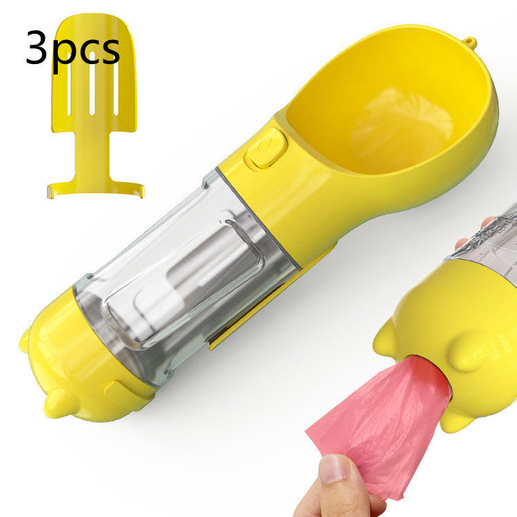 3 In 1 Dog Water Bottle - Elibark Dog Supplies