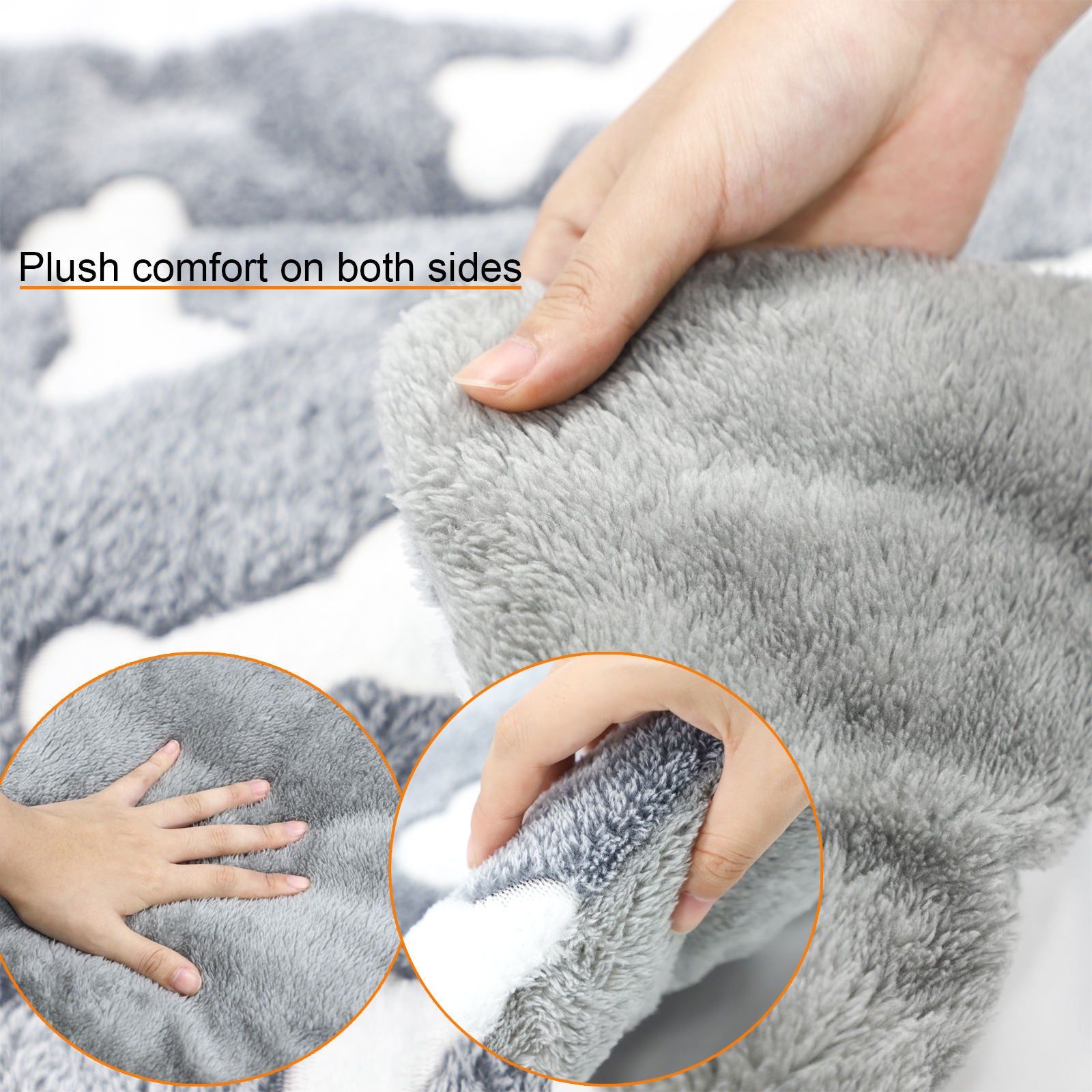Self-Warming Reversible Bed Mat for Dogs - Elibark Dog Supplies