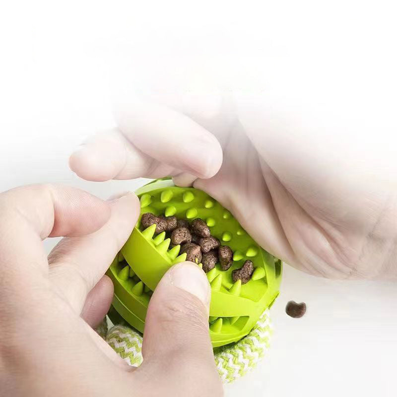 Durable Tug & Treat Toy for Chewing, Fetch, and Fun - Elibark Dog Supplies
