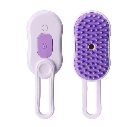 3-in-1 Steam Pet Brush – Groom, De-Shed & Massage - Elibark Dog Supplies