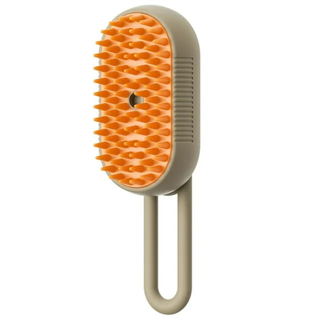 3-in-1 Steam Pet Brush – Groom, De-Shed & Massage - Elibark Dog Supplies