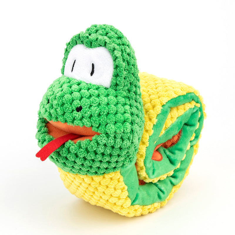 Snake Snuffle Dog Toy – Squeaky Puzzle & Treat Dispenser - Elibark Dog Supplies